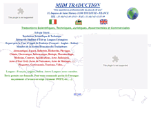 Tablet Screenshot of midi-traduction.com